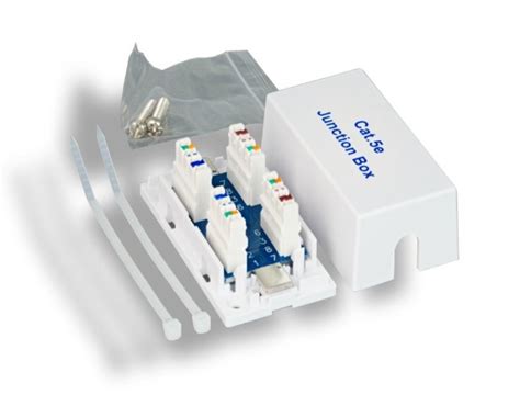 fry's cat5 in line junction box|Best practice for splicing cat5e .